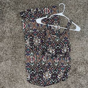 Multi colored maxi dress. Soft and stretchy.